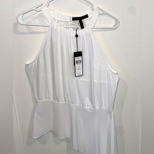 NWT BCBG white top